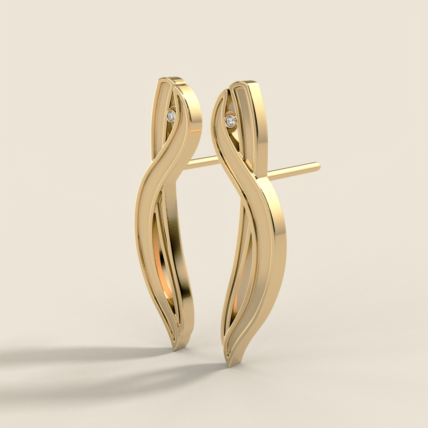 Journey Flow Necklace + Ear Climbers Set